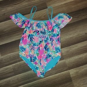 GIRLS one piece bathing suit